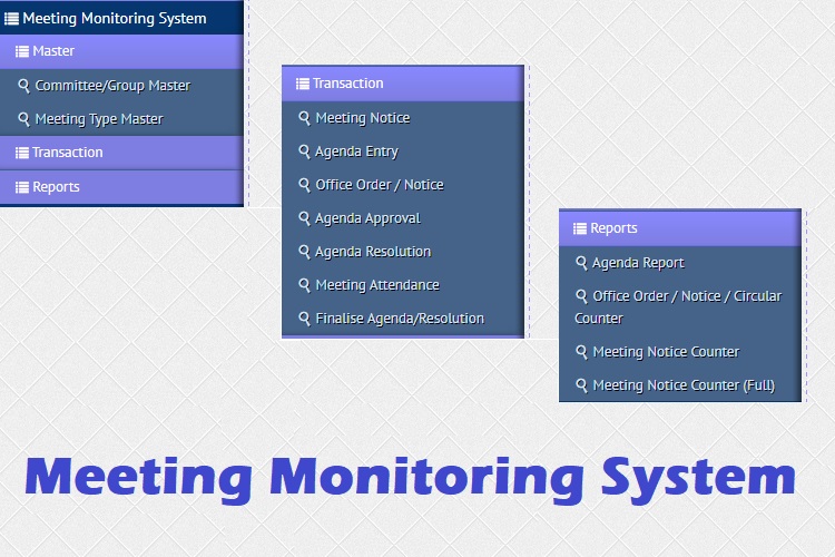 Meeting Monitoring System (Online / Offline)