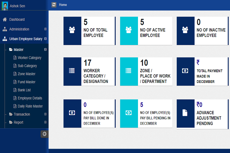 Urban Employee Payroll Management System (UPMS)